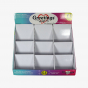 Blue and Pink Nine Pocket Card Display