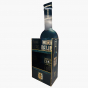 Black Two -Shelf Wine Bottle Display