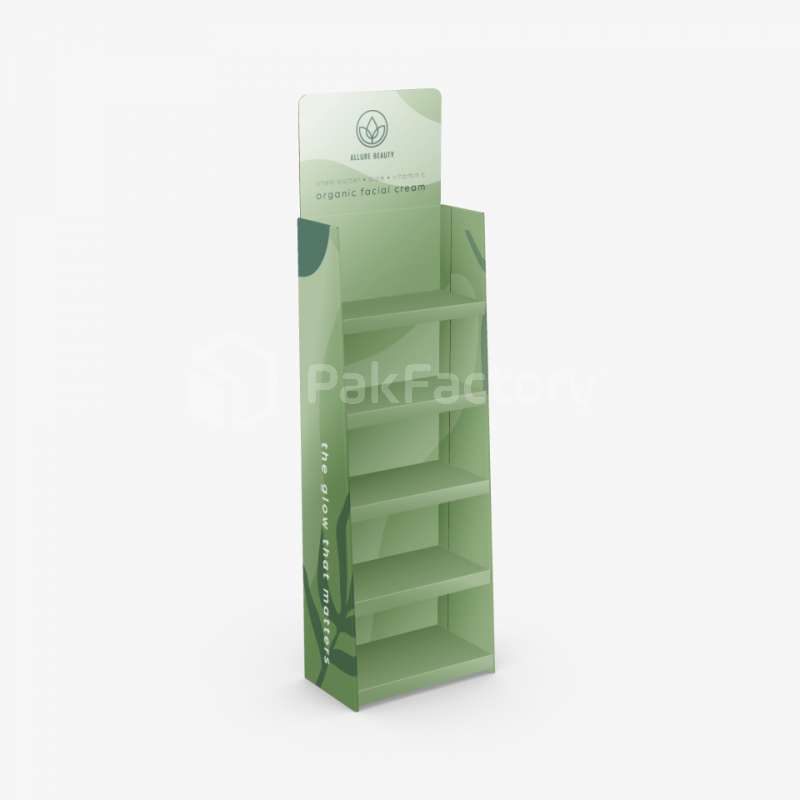 Multi-tier Shelf Floor Display