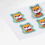 Custom Shape Sheet Labels
